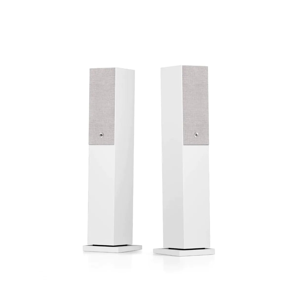Audio Pro A38 W Wireless Multiroom Bluetooth Floorstanding Speakers Pair White White