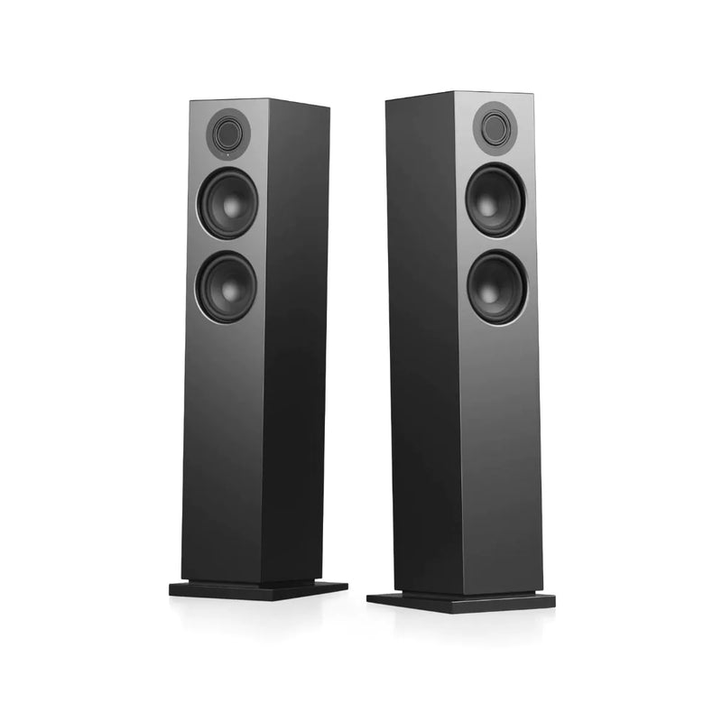 Audio Pro A48 W Wireless Multiroom Bluetooth Floorstanding Speakers Pair Black Black