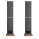 Audio Pro A48 W Wireless Multiroom Bluetooth Floorstanding Speakers Pair Walnut Walnut