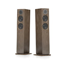 Audio Pro A48 W Wireless Multiroom Bluetooth Floorstanding Speakers Pair Walnut Walnut