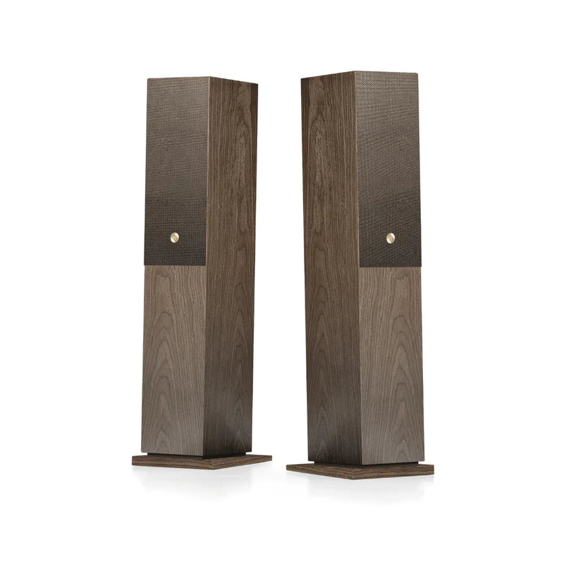 Audio Pro A48 W Wireless Multiroom Bluetooth Floorstanding Speakers Pair Walnut Walnut