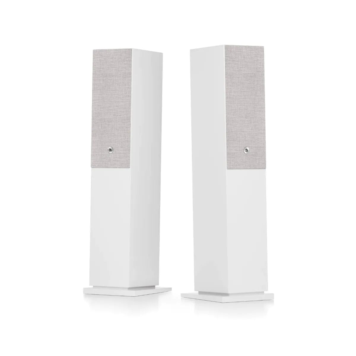 Audio Pro A48 W Wireless Multiroom Bluetooth Floorstanding Speakers Pair White White