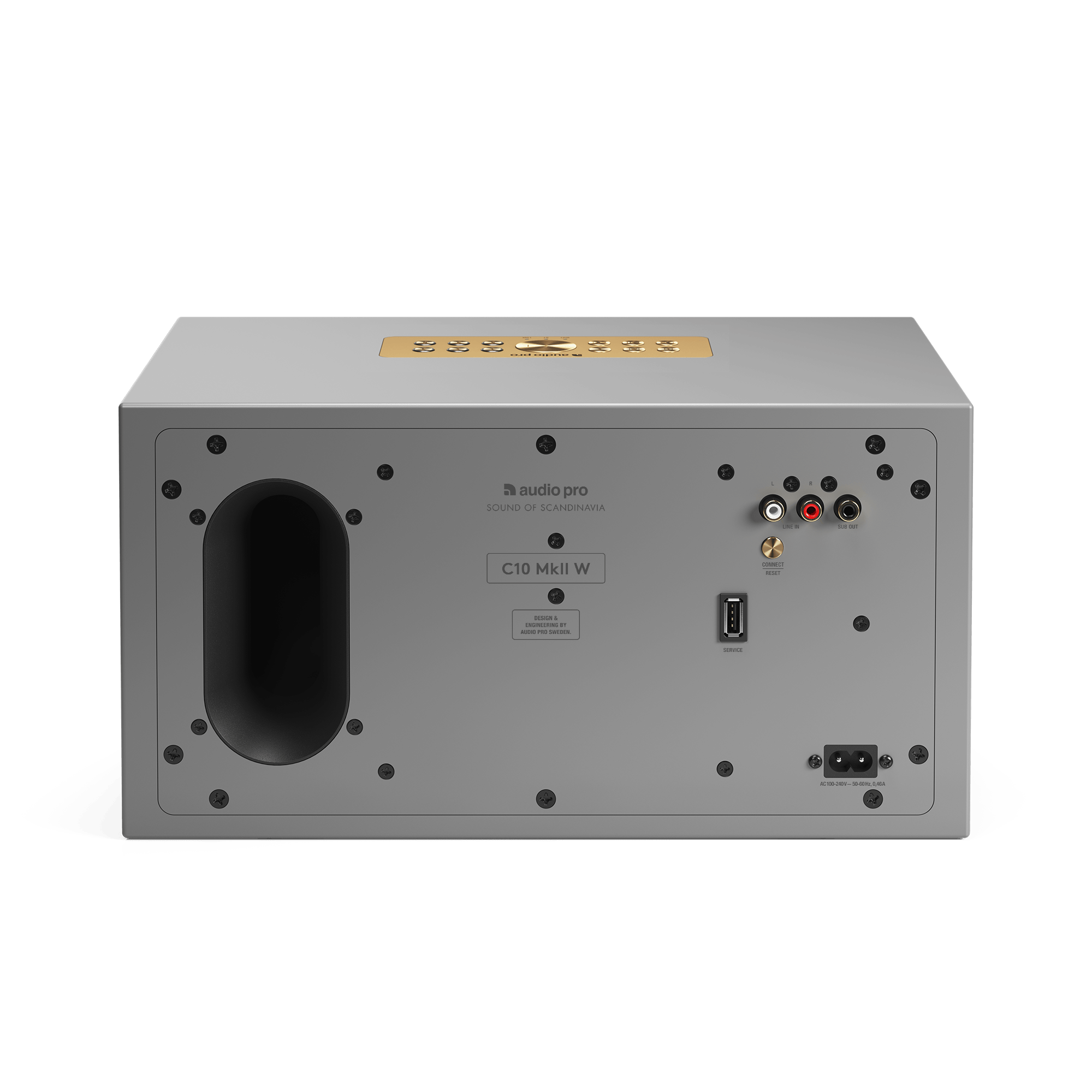 Audio Pro C10 MKII W Wireless Multiroom Speaker - Grey Grey
