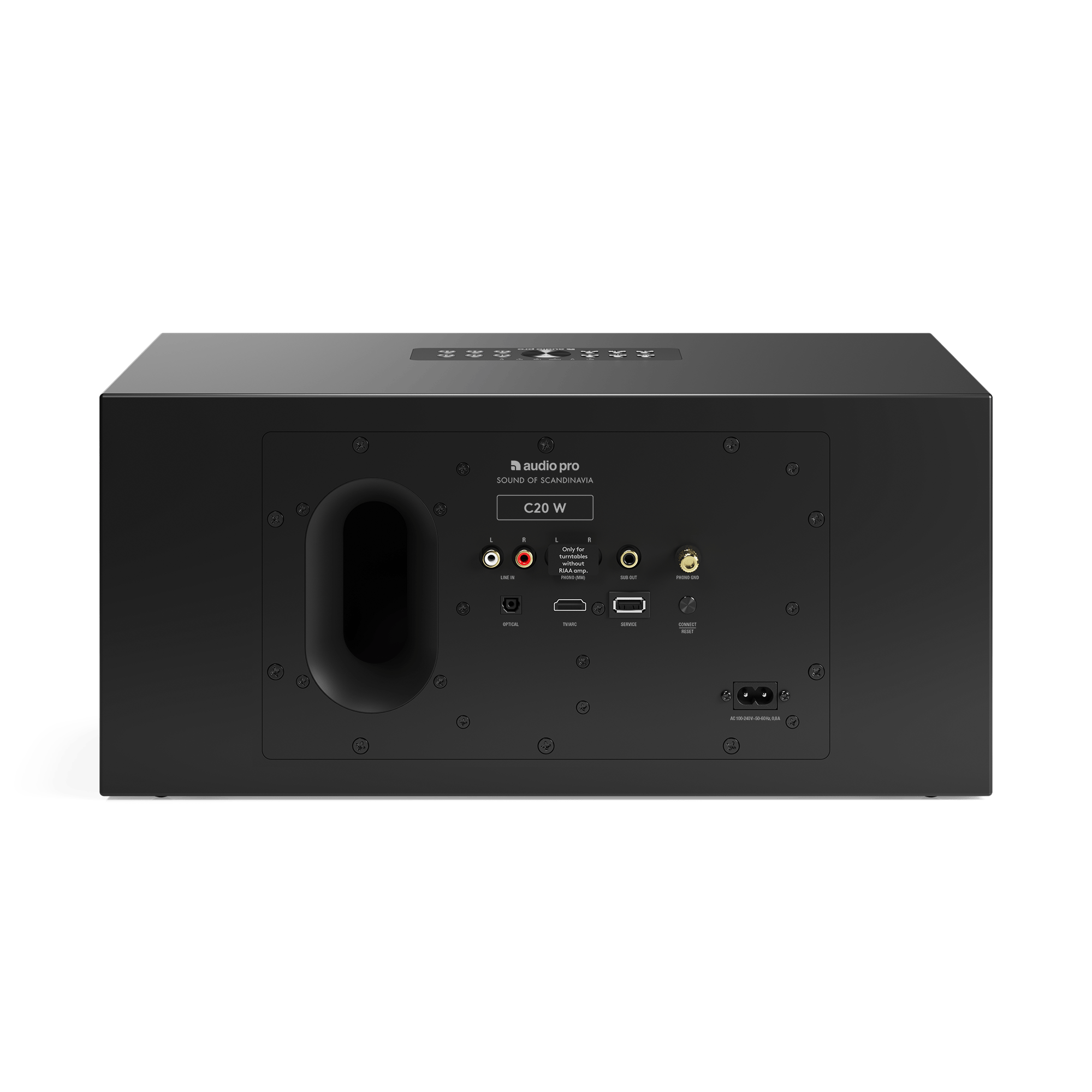 Audio Pro C20 W Wireless Multiroom Speaker - Black Black