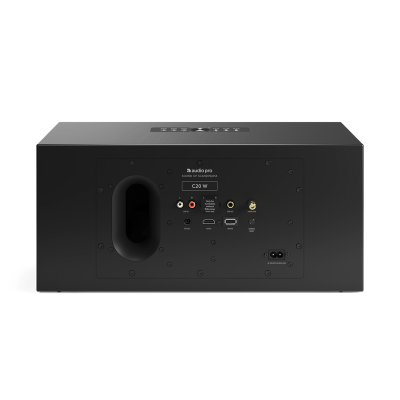 Audio Pro C20 W Wireless Multiroom Speaker - Black Black