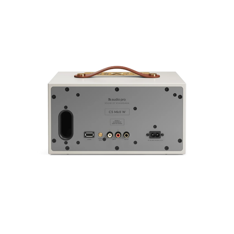 Audio Pro C5 MKII W Compact Wireless Multiroom Speaker Classic Dune Dune