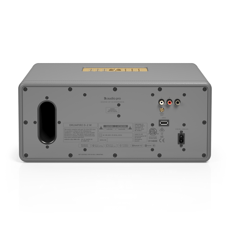 Audio Pro Drumfire D-2 W Wireless Multiroom Speaker Grey Grey