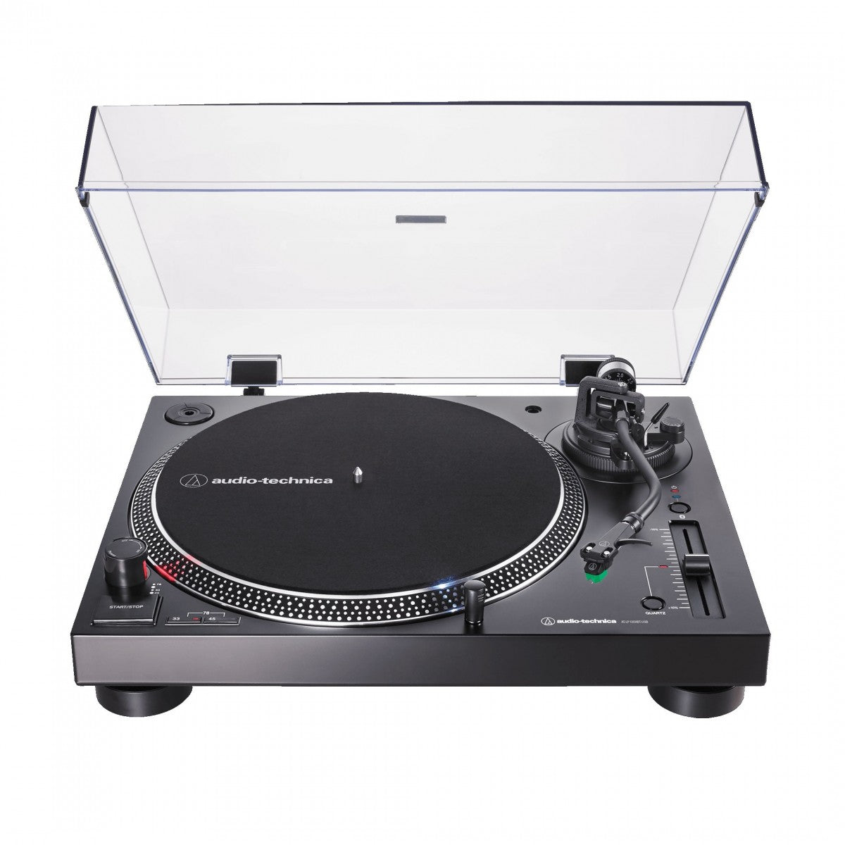 Audio Technica AT-LP120XBTUSB Bluetooth USB Direct Drive Turntable with Roberts Stream 67L All In One Smart Music System Black