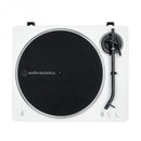 Audio Technica AT-LP70XBT Fully Automatic Bluetooth Wireless Belt Drive Turntable White Silver White