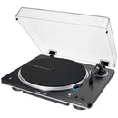 Audio Technica AT-LP70XBT Fully Automatic Bluetooth Wireless Turntable and Ruark MR1 MK3 Active Bluetooth Speakers with Built-in MM Phono Preamp Black