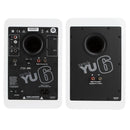 Audio Technica AT-LP70XBT Fully Automatic Bluetooth Wireless Turntable with Kanto YU6 200W Powered Bookshelf Speakers HiFi Package White