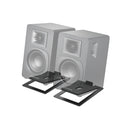 Audio Technica AT-SP3X Powered Bluetooth Bookshelf Speakers with AT-ST3 Stands Pair - Black Black