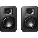 Audio Technica AT-SP3X Powered Bookshelf Speakers with Bluetooth Black - CLEARANCE