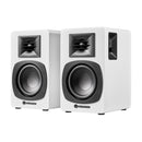 Audio Technica AT-SP3X Powered Bookshelf Speakers with Bluetooth White White