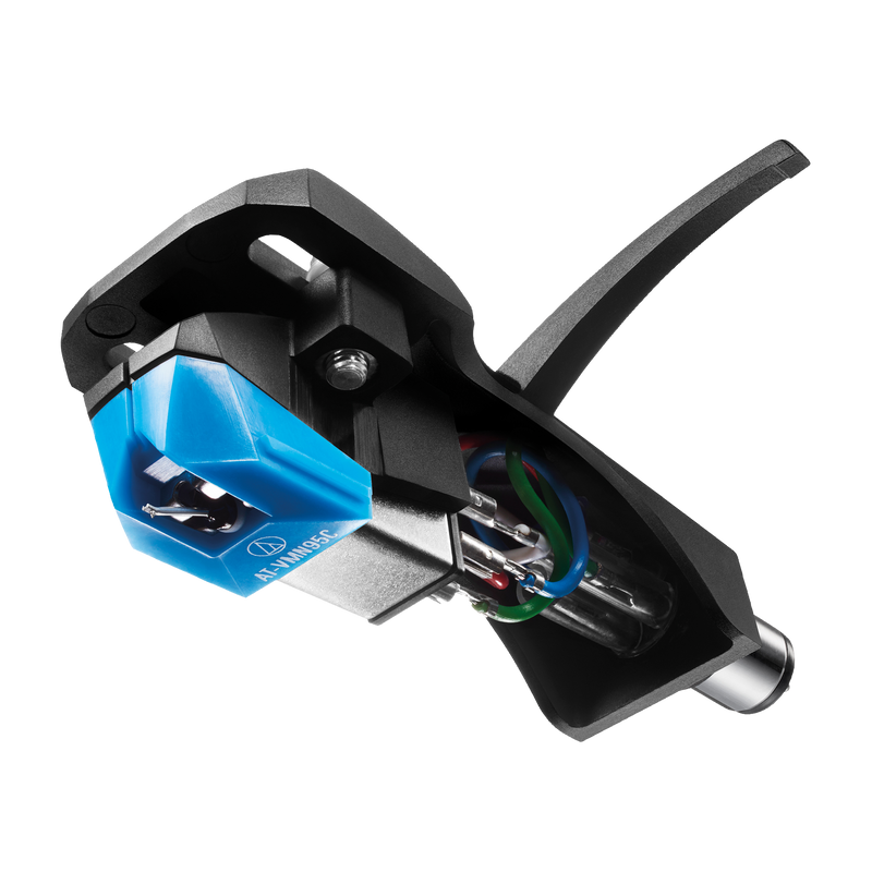 Audio Technica AT-VM95C/H VM95 Series Conical Stereo Cartridge on AT-HS6 Headshell