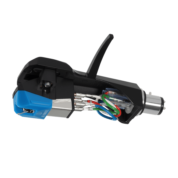 Audio Technica AT-VM95C/H VM95 Series Conical Stereo Cartridge on AT-HS6 Headshell