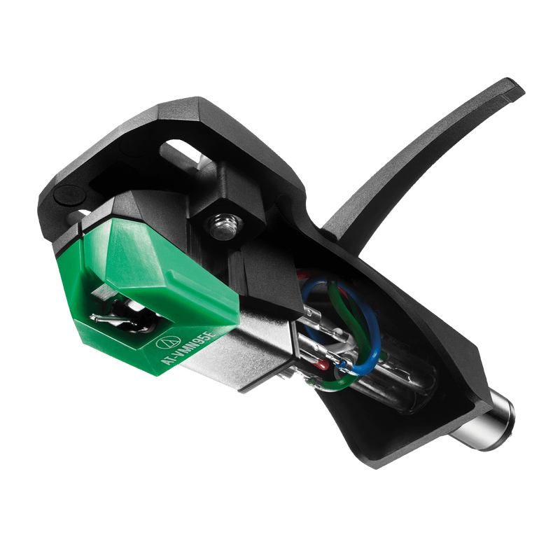 Audio Technica AT-VM95E/H VM95 Series Elliptical Stereo Cartridge on AT-HS6 Headshell