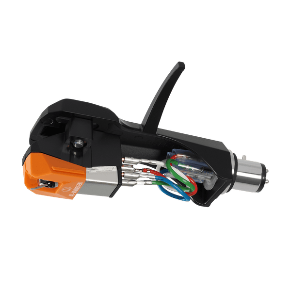 Audio Technica AT-VM95EN/H VM95 Series Elliptical Nude Stereo Cartridge on AT-HS6 Headshell