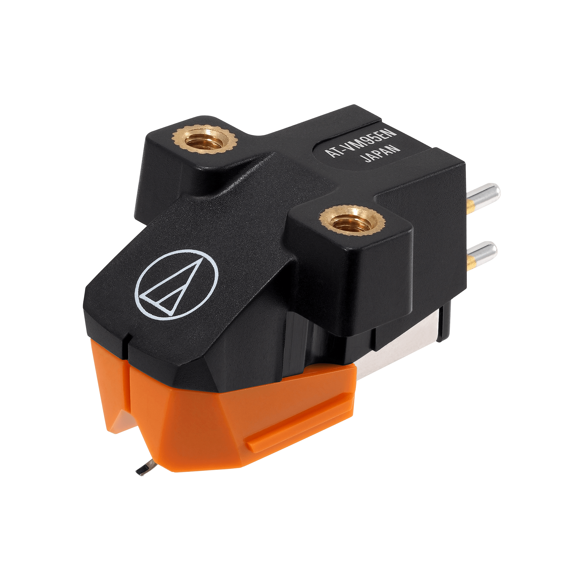 Audio Technica AT-VM95EN/H VM95 Series Elliptical Nude Stereo Cartridge on AT-HS6 Headshell