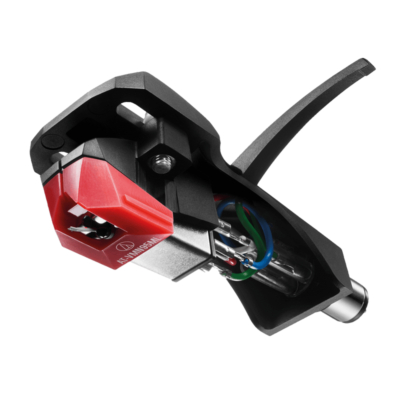 Audio Technica AT-VM95ML/H VM95 Series Microlinear Stereo Cartridge on AT-HS6 Headshell