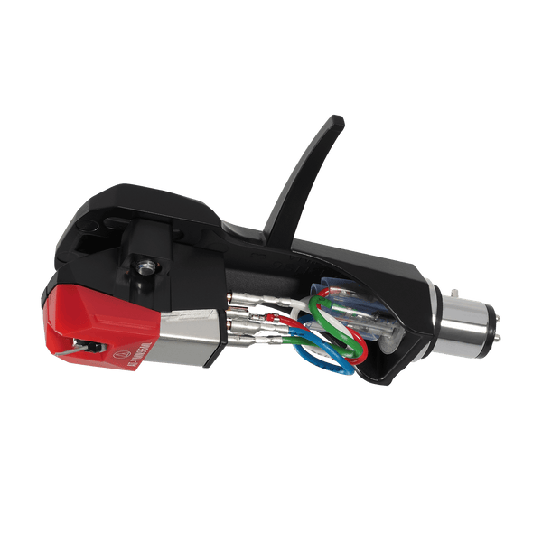 Audio Technica AT-VM95ML/H VM95 Series Microlinear Stereo Cartridge on AT-HS6 Headshell