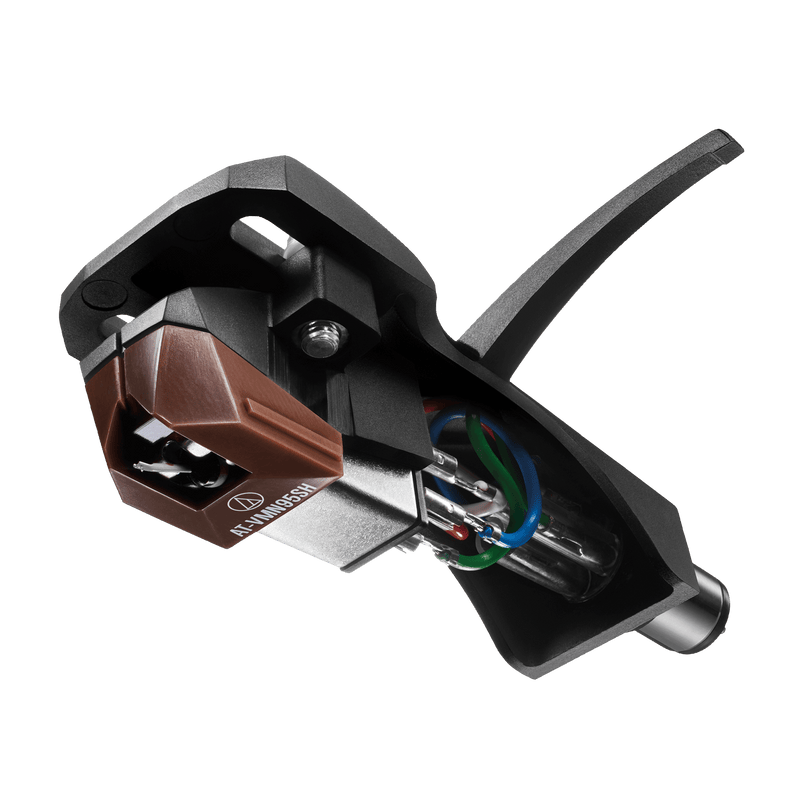 Audio Technica AT-VM95SH/H VM95 Series Shibata Stereo Cartridge on AT-HS6 Headshell