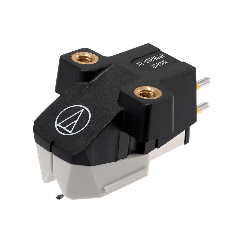 Audio Technica AT-VM95SP/H VM95 Series 78RPM SP Stereo Cartridge on AT-HS6 Headshell
