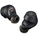 Audio Technica ATH-CKS30TW+ Noise Cancelling Wireless Earbuds Black Black