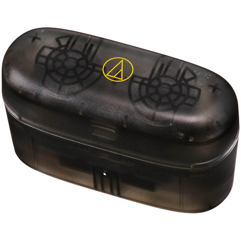 Audio Technica ATH-CKS30TW+ Noise Cancelling Wireless Earbuds Translucent Black Translucent Black