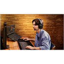 Audio Technica ATH-M20XSTS Streaming Headset with Boom-Arm Mic Black