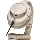 Audio Technica ATH-S300BT Wireless Noise Cancelling Headphones Beige Beige