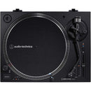 Audio Technica ATLP120xBTUSB Direct Drive Turntable with Kanto REN 200W Powered Bookshelf Speakers Pair Black