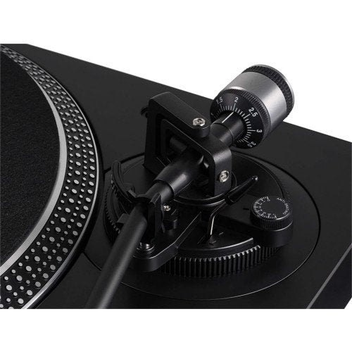 Audio Technica ATLP120xBTUSB Direct Drive Turntable with Kanto REN 200W Powered Bookshelf Speakers Pair Black