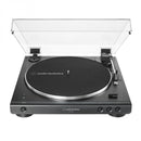 Audio Technica ATLP60XBT Bluetooth Turntable with Mitchell Acoustics uStream One (MK1) Active Speakers HiFi Package Black