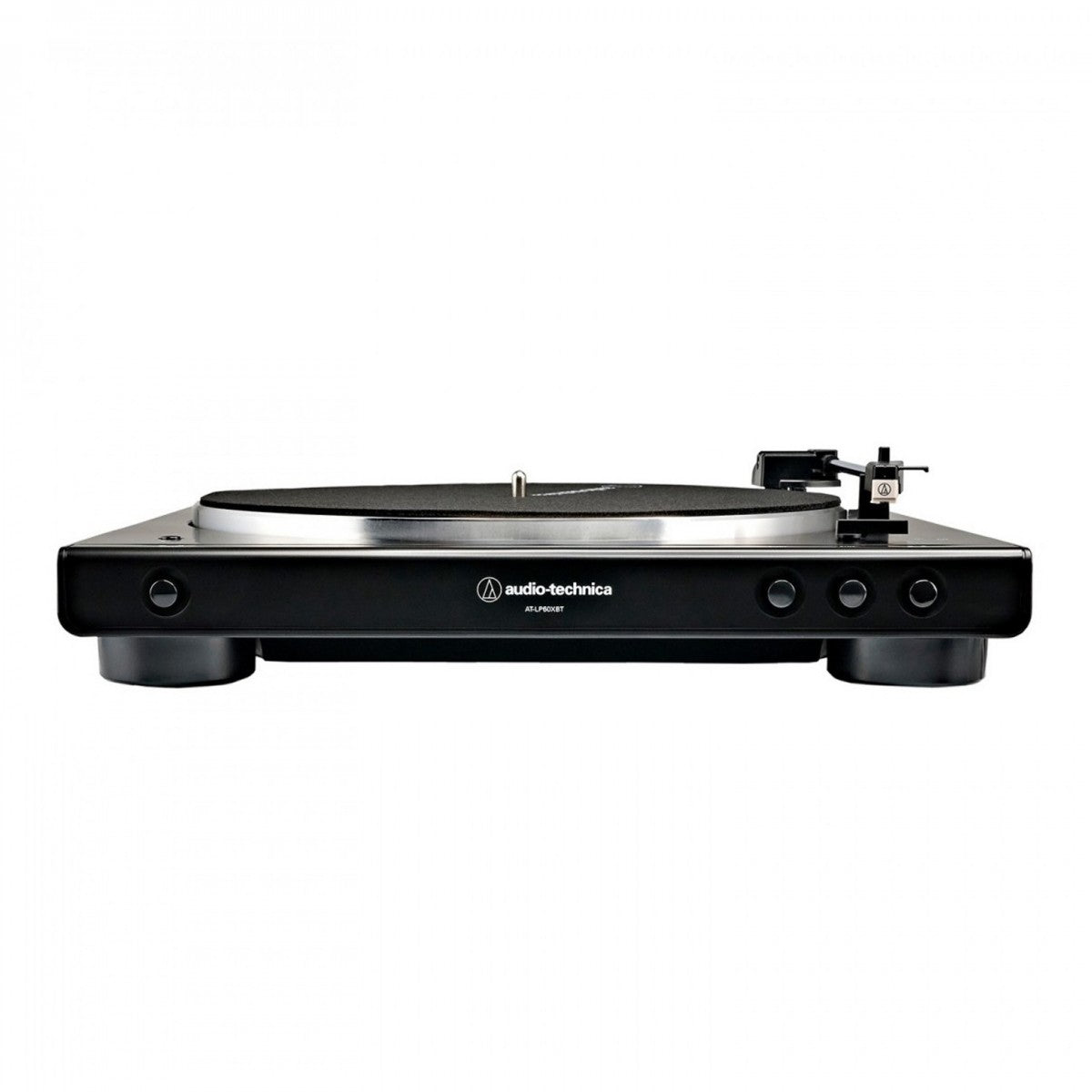 Audio Technica ATLP60XBT Bluetooth Turntable with Mitchell Acoustics uStream One (MK1) Active Speakers HiFi Package Black