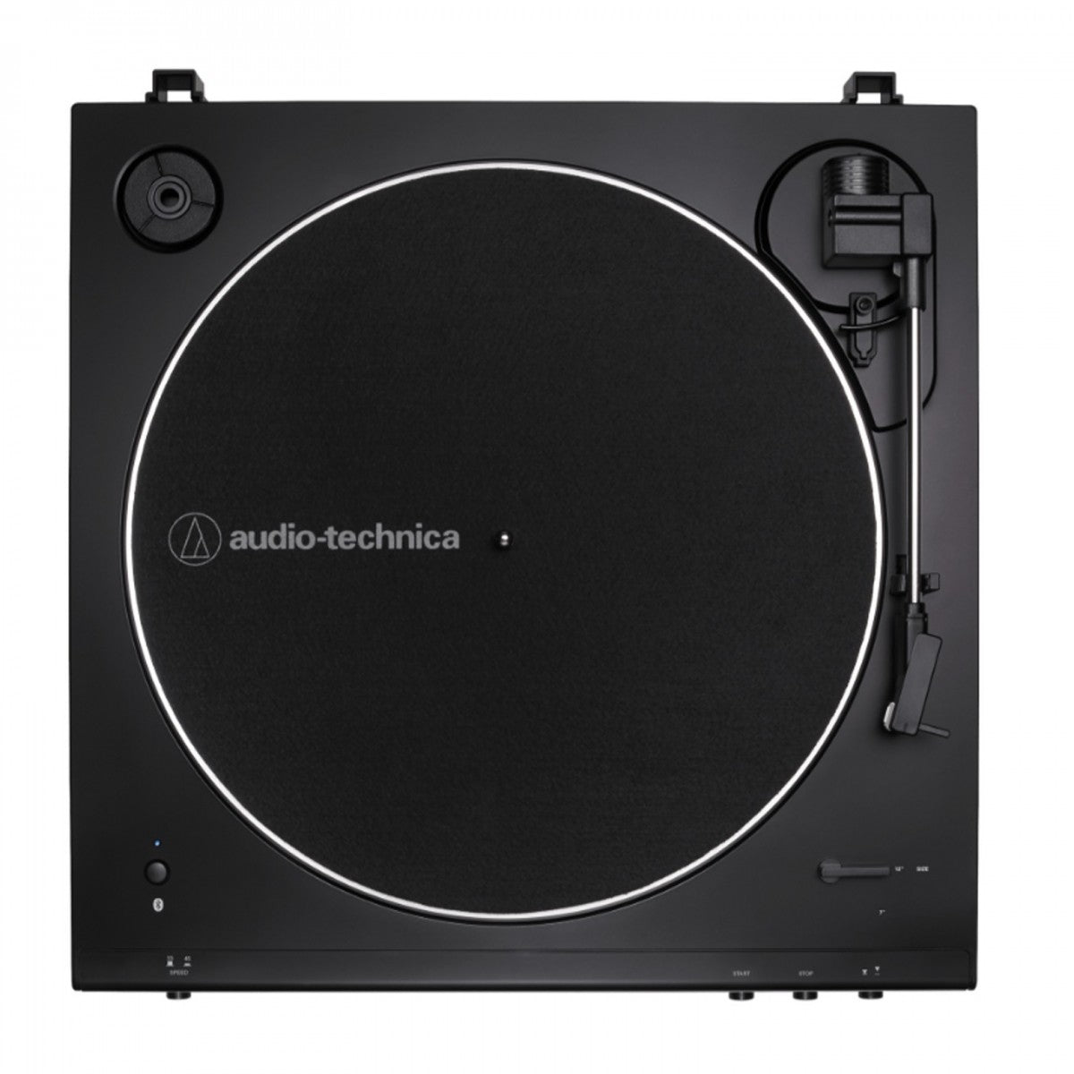 Audio Technica ATLP60XBT Bluetooth Turntable with Mitchell Acoustics uStream One (MK1) Active Speakers HiFi Package Black