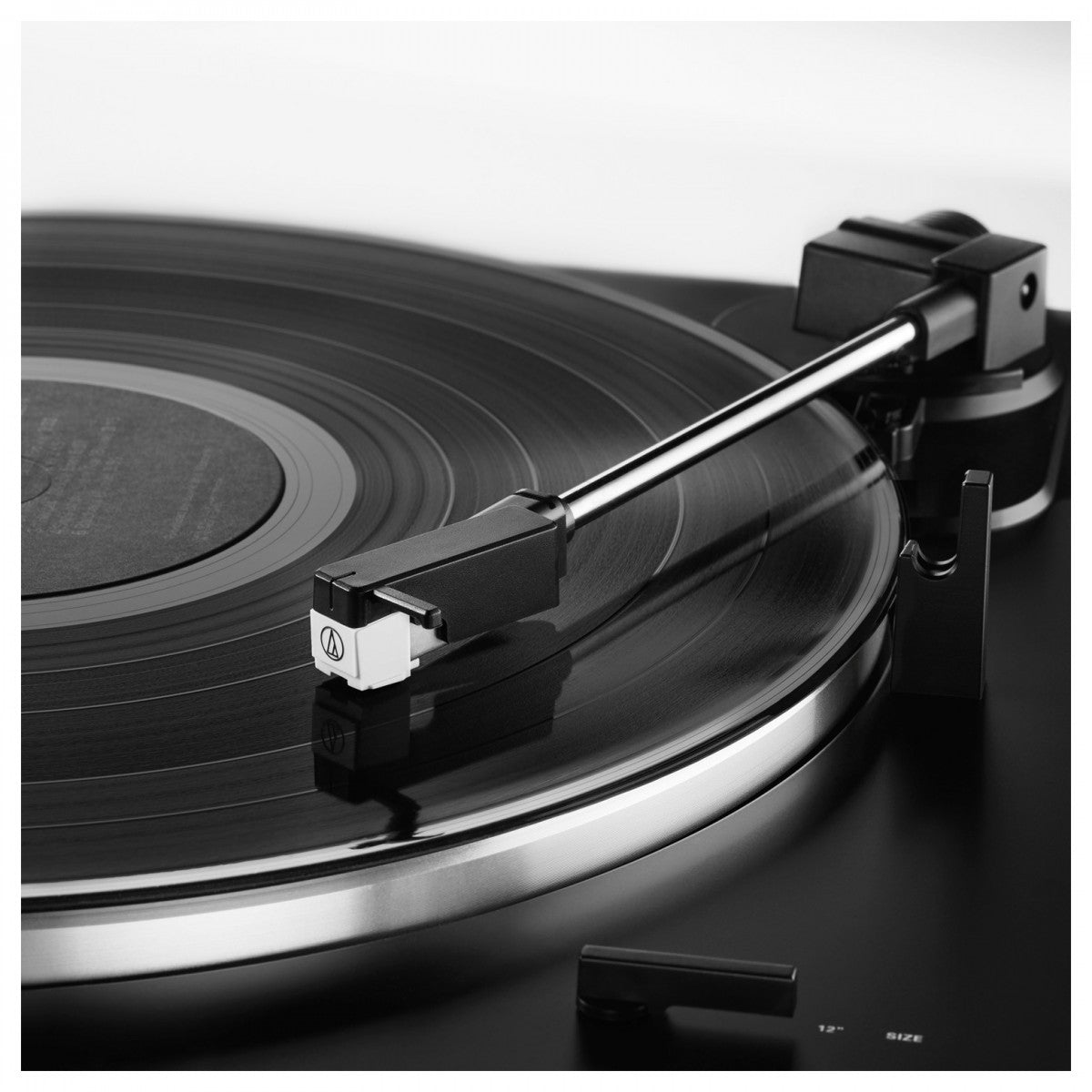 Audio Technica ATLP60XBT Bluetooth Turntable with Mitchell Acoustics uStream One (MK1) Active Speakers HiFi Package Black