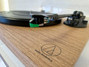 Audio Technica ATLPW40 Turntable Manual Belt Drive Wood Base Walnut Ex-Display Clearance