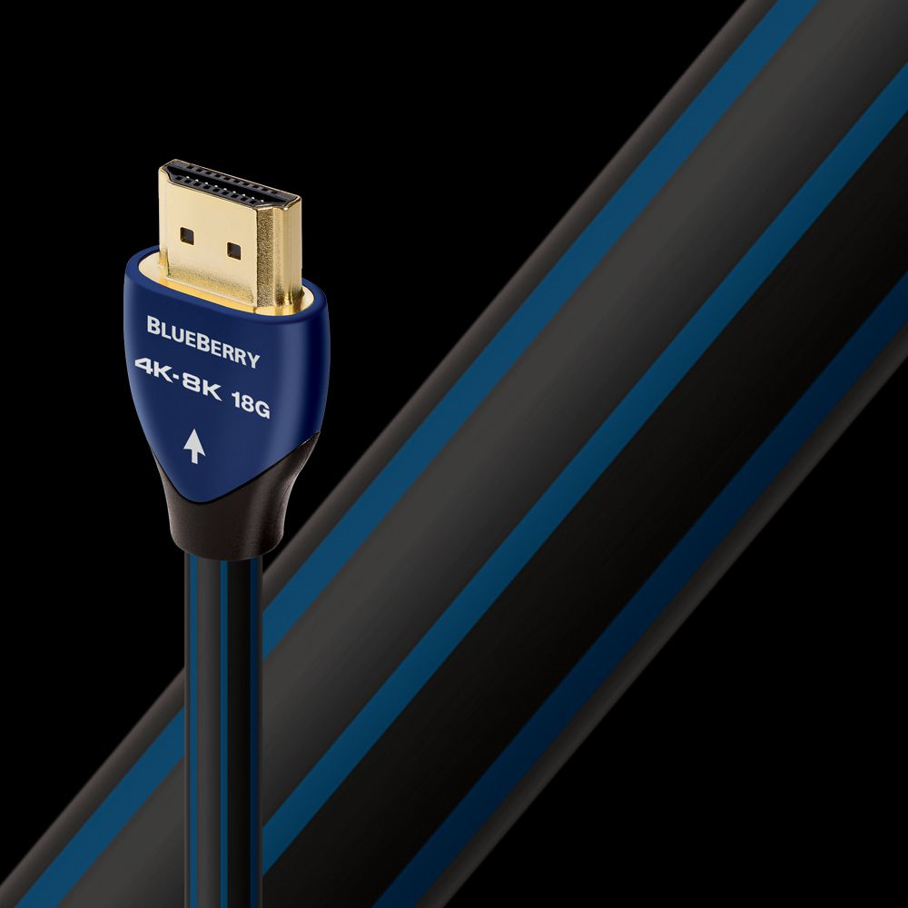 AudioQuest BlueBerry 2M HDMI cable 4K 8K 18Gbps 2 Metre