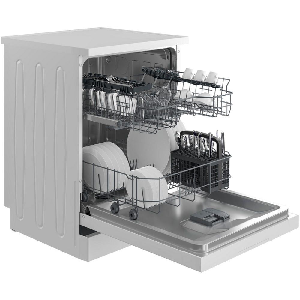 Beko BDFN26432W Full Size Freestanding Dishwasher White 14 Place Settings