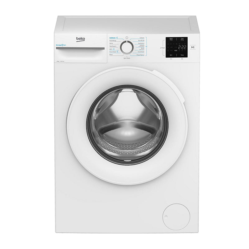 Beko BMN3WT3841W 8kg 1400 Spin Washing Machine White White