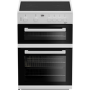 Beko ETC611W 60cm Oven Electric Cooker with Ceramic Hob White