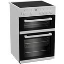 Beko ETC611W 60cm Oven Electric Cooker with Ceramic Hob White