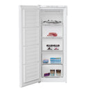 Beko FNE4545W Freestanding 177L Tall Frost Free Freezer with Freezer Guard White - E Rated