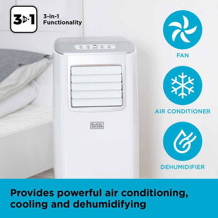 Black+Decker BXAC40005GB 7000 BTU Portable Air Conditioner