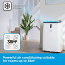 Black+Decker BXAC40018GB 16000 BTU Portable Smart Air Conditioner
