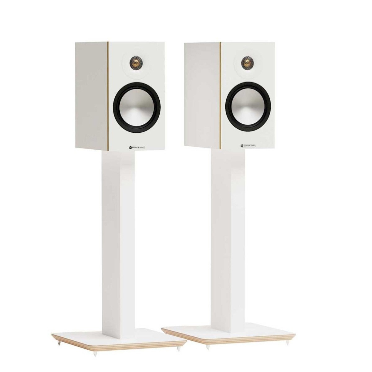 Blok Axis 600 Speaker Stands Pair - White White