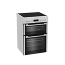 Blomberg HKN65W 60cm Electric Double Oven with Ceramic Hob White