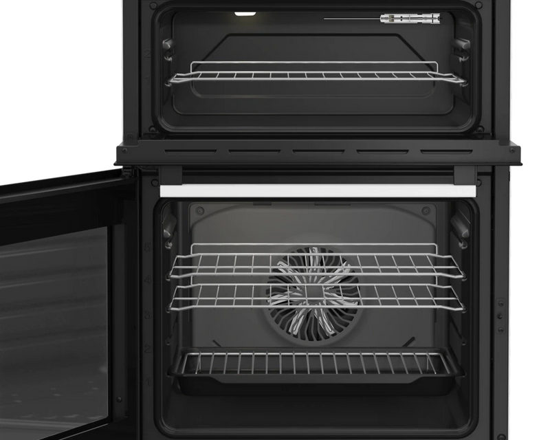 Blomberg HKRN651W 60cm Double Oven Electric Cooker with Vitroceramic Hob White