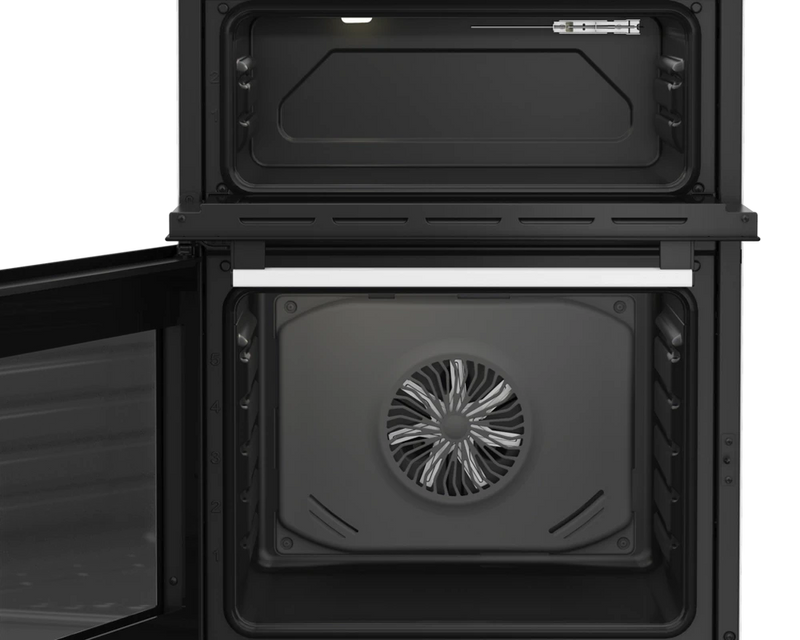 Blomberg HKRN651W 60cm Double Oven Electric Cooker with Vitroceramic Hob White